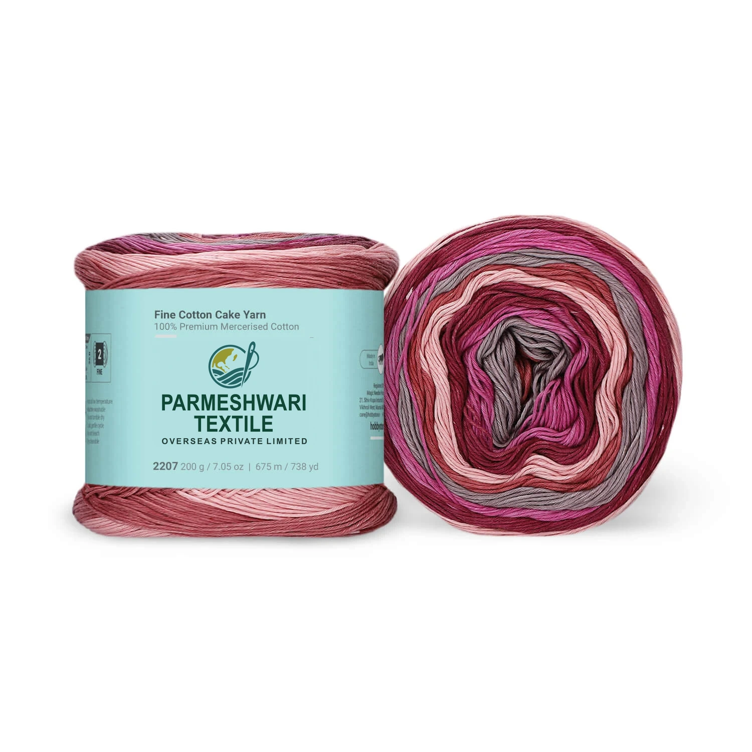 Fine Cotton Cake Yarn
