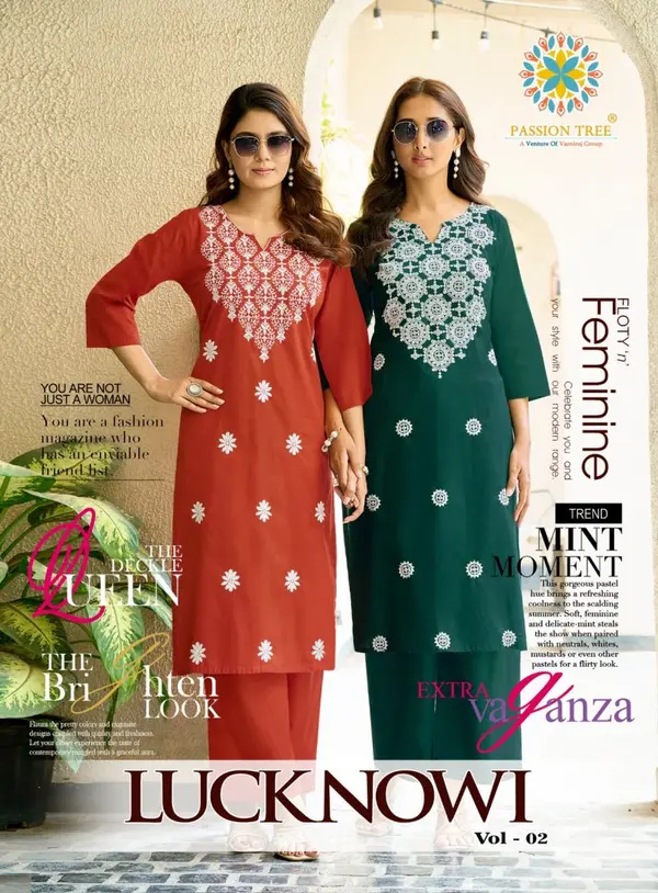 Lucknowi Chikankari Kurtis Wholesale