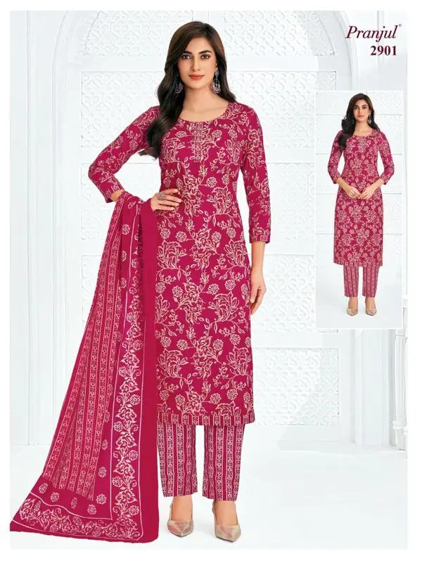 Pranjul Cotton Dress Material Wholesale