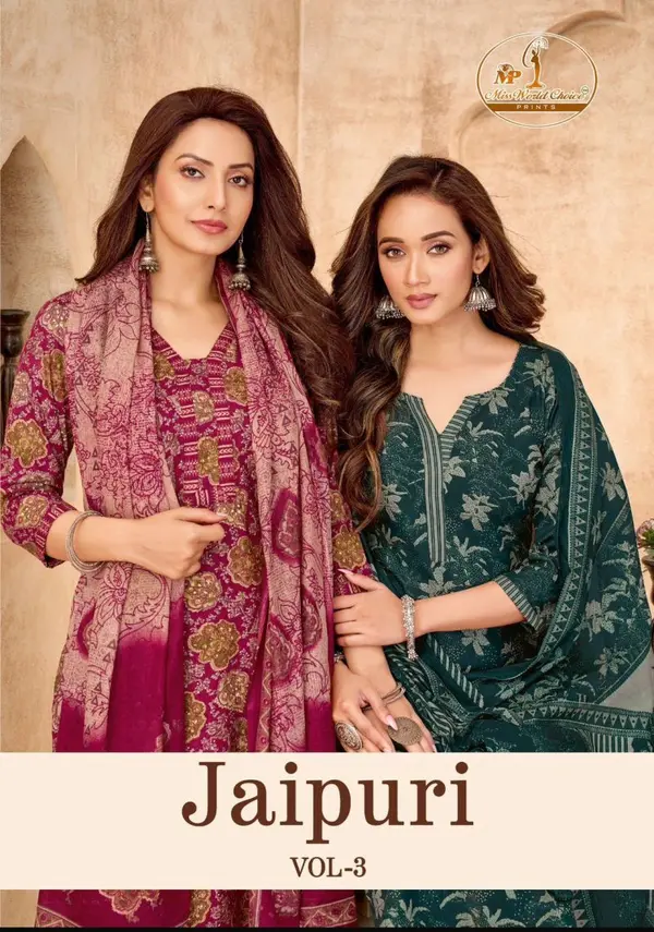 Jaipur Coton Dress Material Wholesale